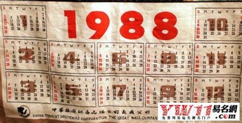 1988年是什么年|1988年